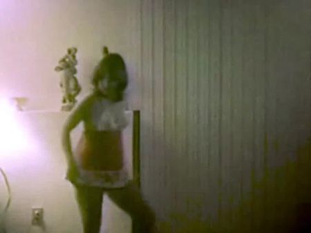 two girl striptease dance